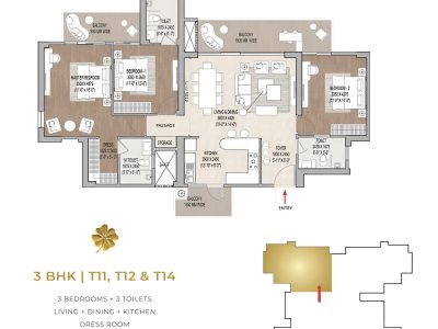 Cloverdale 3BHK